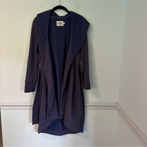 UGG Dark Blue Cotton Robe Size XS